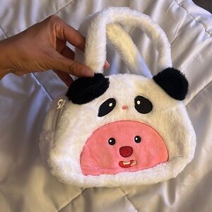 White Small Bag w/ zipper